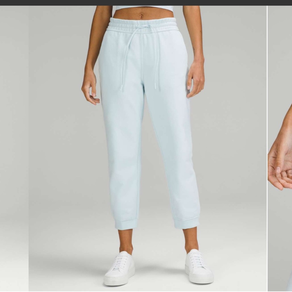 lululemon athletica Light Blue Jogger Pants